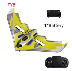 TYRC RC Glider TY8 Throwing Foam Fixed Wing Airplane Fighter Fall Resistant Model Electric Outdoor Plane Gifts Toys for boys