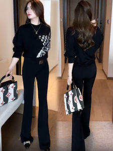 Long Sleeve Shirt Womens 2023 Autumn New Arrival Fashion Letter Half Turtleneck Stylish Bottoming Shirt Slim Fit Versatile Top