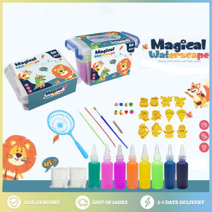 Kids DIY Magic Water Toy Children Handmade Craft Xmas Gift Education Water Ocean Magical Toys