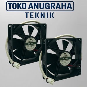 Kipas Fanel Fan DC 24V 9cm 30A: Ukuran & Spesifikasi