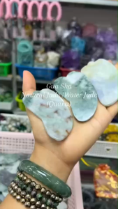 กัวซาหยกเจไดต์/หยกน้ำ เสริมสร้างความสัมพันธ์