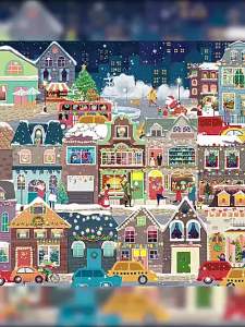 AIPUZZLE | Healing Christmas Winter Lights Adult Puzzle 1000 Pieces