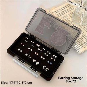 Portable Large Capacity Earring Storage Box