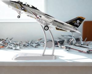 Mô Hình Máy Bay Chiến Đấu VF-84 Squadron Military Turbo F14 Tomcat Tỷ Lệ 1:72 Cao Cấp Chất Liệu Hợp Kim Trang Trí Bàn Làm Việc Dùng Cho Nhà Cửa