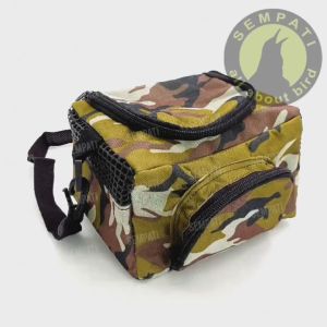 SEMPATI  Tas Untulan Travel Pouch Minimalis Tas Travel Minimalis Tas Kecil Travel Pouch Model Kubus Bawa Hewan Hamster Sugar Glider Marmut Tupai Terbang Bonding Pouch