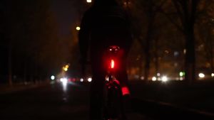 WEST BIKING Smart Bike Tail Light 100LM COB LED 7-Modes USB Rechargeable Waterproof Auto Brake Sensing Cycling Safety Rear Light