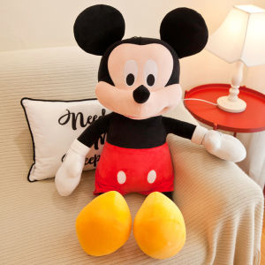 Disney 35/50cm Mickey Mouse Plush Toys Kawaii Anime Mickey Minnie Stuffed Plushies Models Decoration Doll for Kids Birthday Gift