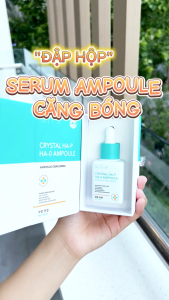 Serum tinh thể vàng 24k Dr Lacir crystal serum giúp cấp ẩm chống lão hoá giảm thâm nám