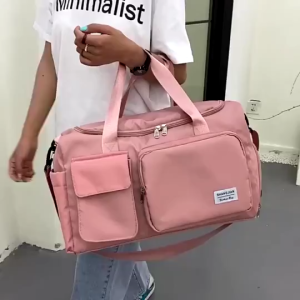 【Daily Suki Store】Sports Travel Bag - Large Capacity Waterproof Gym Duffel with Shoe Pocket | Wet/Dry Separation for Yoga/Fitness/Weekend Trips (Men & Women)