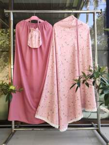 𝒴𝓃 | Mukena Rayon Motif Mayra Free Tas | Dailywear Travel Friendly