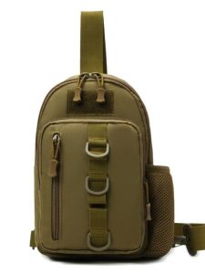 Túi Đeo Ngực Đa Năng Chống Thấm Nước Oxford Camuflage Dung Tích Lớn Có Túi Đựng Cốc Túi Đeo Chéo Thể Thao Thời Trang