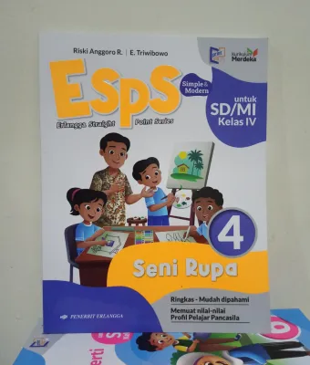 Buku ESPS Seni Rupa Kelas 4 SD/MI Kurikulum Merdeka