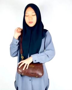 STARFACE - Tas Selempang Bahu Wanita Kulit PU Shoulder Bag 2 Tali
