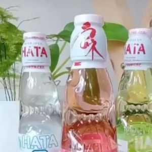 Hatakosen HATA Ramune Soda Japan 200ml - Blueberry Strawberry Orange Melon Watermelon Pineapple Original [LONG EXPIRY]