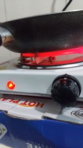 Portable Electric Stove Single Burner 1000W Hot Plate JX1010B (White)