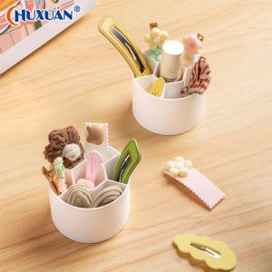 Q Desktop Pen Holder Pen Holderizer Household Multifunctional Makeup Brush Organizer Box Office Stationery Small Item Box