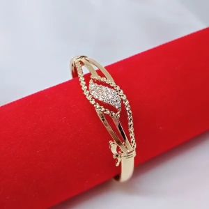 Gelang Bangle Wanita Lapis Emas Anti Luntur Anti Karat