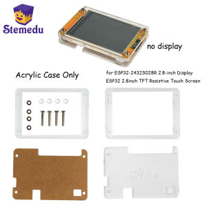 Acrylic Case for ESP32-2432S028R 2.8-inch Display ESP32 2.8inch TFT Resistive Touch Screen ( Acrylic Case Only ) DIY