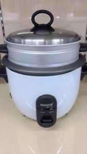 AIWA Traditional Rice Cooker With Steam Tray (1.0L) ARC-T10ST