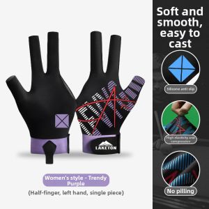 MIVOFIVO | Professional Three-Finger Breathable Anti-Slip Billiard Glove
