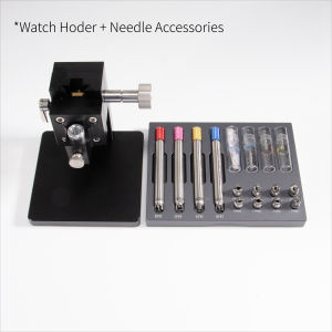Watch Hand Setting Fitting Press Holder Support Dial Protection Minute Second Hands Installation Tool Pusher Handle Needle Pins