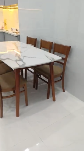 BỘ BÀN ĂN 6 GHẾ BỘC NỆM SIMILI.