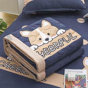 KAMONI | Summer Cool Silk Air Conditioner Blanket Single Person Dormitory Use Machine Washable