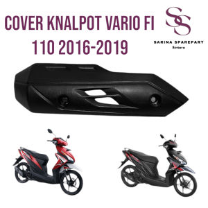 Cover Knalpot Vario 110 FI 2016-2019 Cover Penutup Knalpot Vario 110 FI K46g Stater Halus