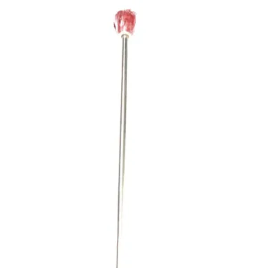 MAJORETTE Baton Twirler 18inch 20” 22” and 25 inches metal rods with colored tops white tips