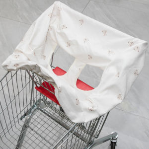 Baby dining chair cover cushion cover protective cushion cloth cover supermarket shopping cart cover