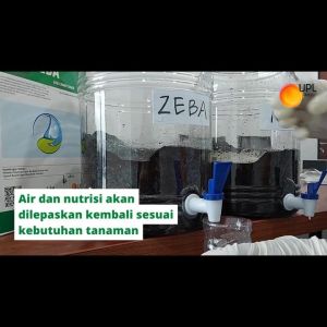 Pupuk ZEBA Soil Conditioner Pembenah Kelembaban Tanah Isi 1kg Dari UPL