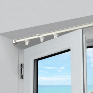 Ultra-Thin Aluminum Curtain Track Bending Quiet Thin