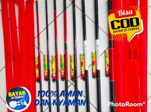 COD 1 Set Joran Tegek Ruas Panjang Super Ringan Ukuran 1.8M - 5.4M Fishing Set Mancing