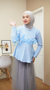 Mybamus Khara Blouse Peplum Knit