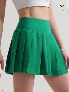 CJLINDF | Moisture-wicking Quick-dry Tennis Skirt Anti-peek Aesthetic