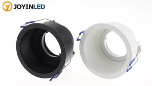 GU10 Spotlights Round Square Downlights for Ceilings Recessed Ceiling Lights Metal Frame GU10 Light Fitting with Lampholders