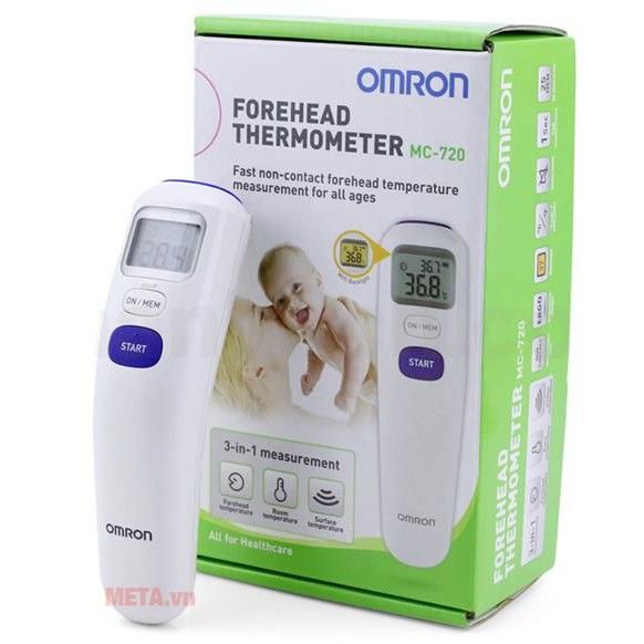 Nhiệt Kế Điện Tử Đo Trán OMRON MC-720