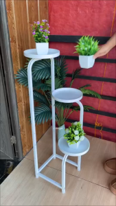 Plant Rack 4/5Tiers Display Shelf Plant Stand Indoor Outdoor Yard Garden Flower Plant Rack Stands