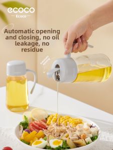 ecoco | Auto Open & Close Leakproof Glass Oil Bottle