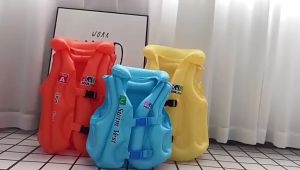 สำหรับเด็ก ชูชีพเป่าลม เซ็ทชูชีพ PVC เป็นมิตรกับสิ่งแวดล้อม สำหรับเด็ก3ขวบขึ้นไป