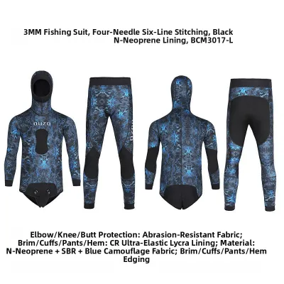 ouzo | Thickened 3mm Diving Suit for Men 3mm