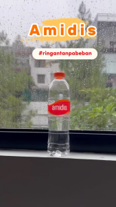 Amidis 600ml x 24pcs (Karton) / Air Minum Distilasi