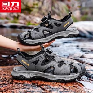 Warrior | Rotary Buckle Slip-on Durable Sandal for Beach and Creek Mens Summer Outdoor Sandals