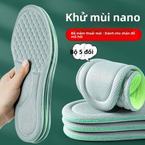 XIANZHAO | Đệm Lót Giày Hấp Thụ Mùi Chống Hôi Kỹ Thuật Nano Thơm