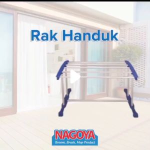Jemuran Handuk Gantungan Stand Hanger Nagoya