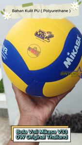 Mikasa V330W Bola Voli Empuk ProLiga FIVB V330W Volley Ball Original