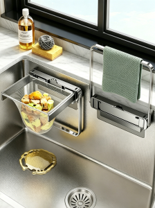 TIANDIYU | Multifunctional Foldable No-drilling Dish Rack