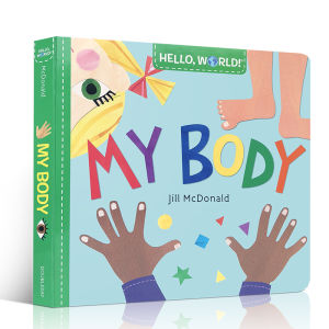 Hello World! My Body Board book by Jill McDonald Original English books