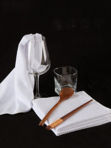 BC | Kitchen Cleaning Cloth for Dishes Glass Cups Stain Free Absorbent Non-Linting