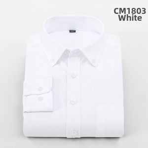 Boman | Oversized Mens Dress Shirt Long Sleeve Cotton White